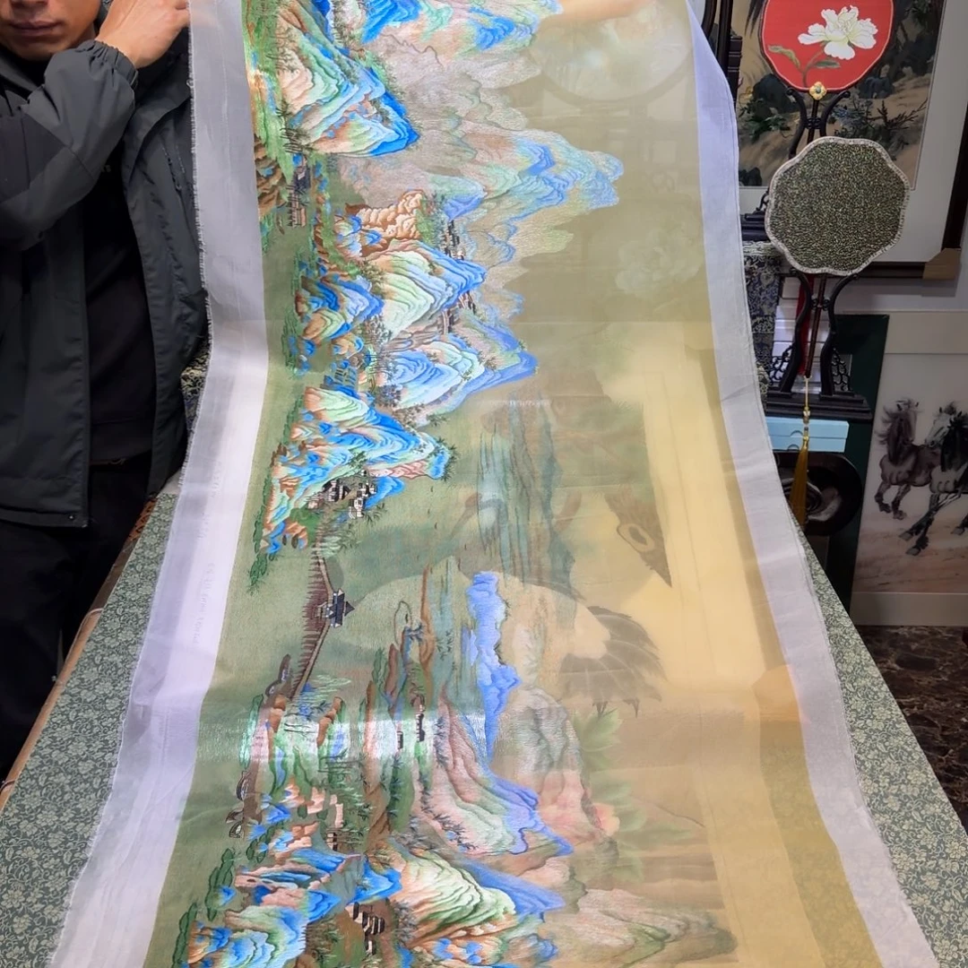 刺绣手工苏绣工艺制作技艺精湛