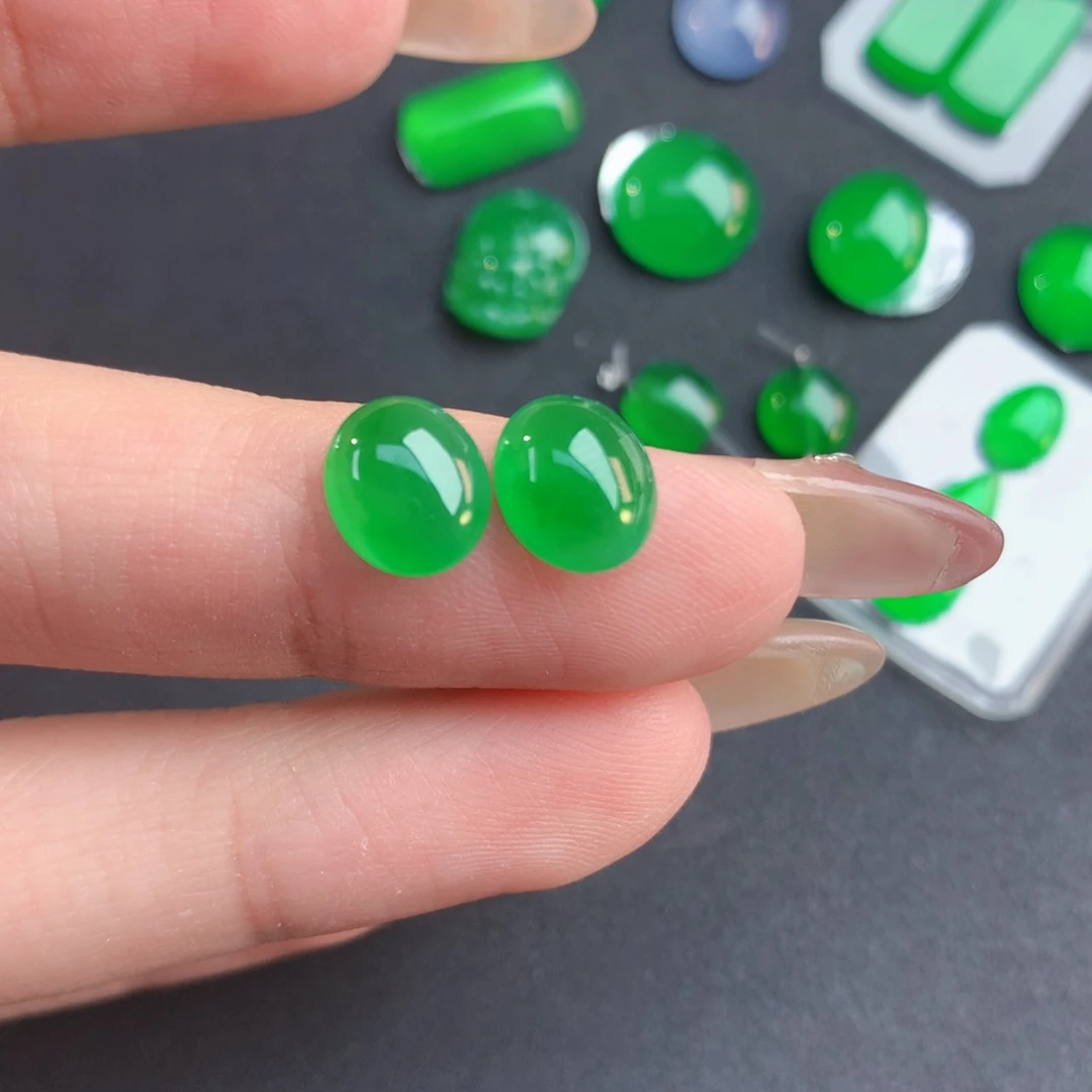 裸石翡翠8/6.8/3.5