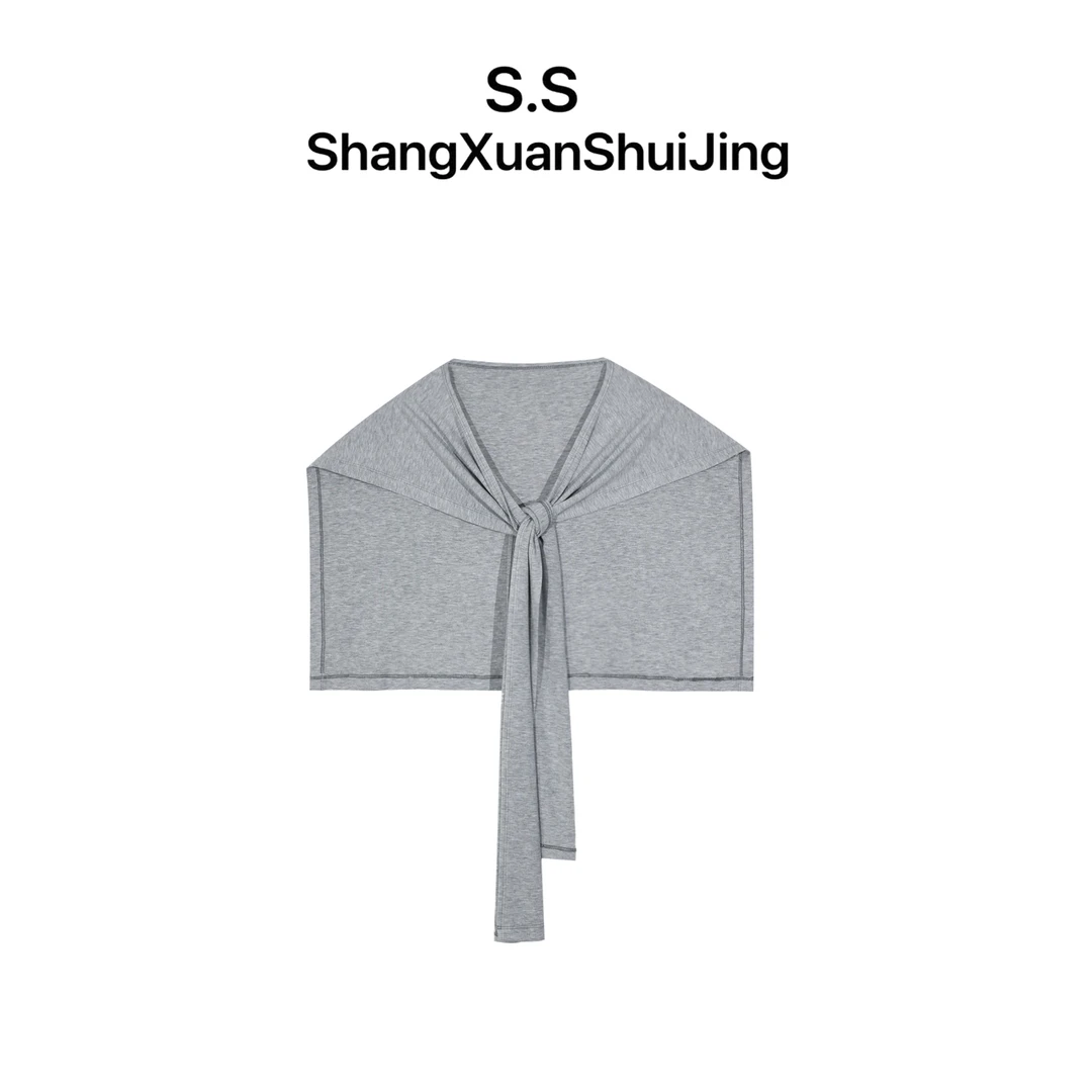 上玄水镜& 【浪漫】时尚设计师款女装 百搭披肩  A25200315