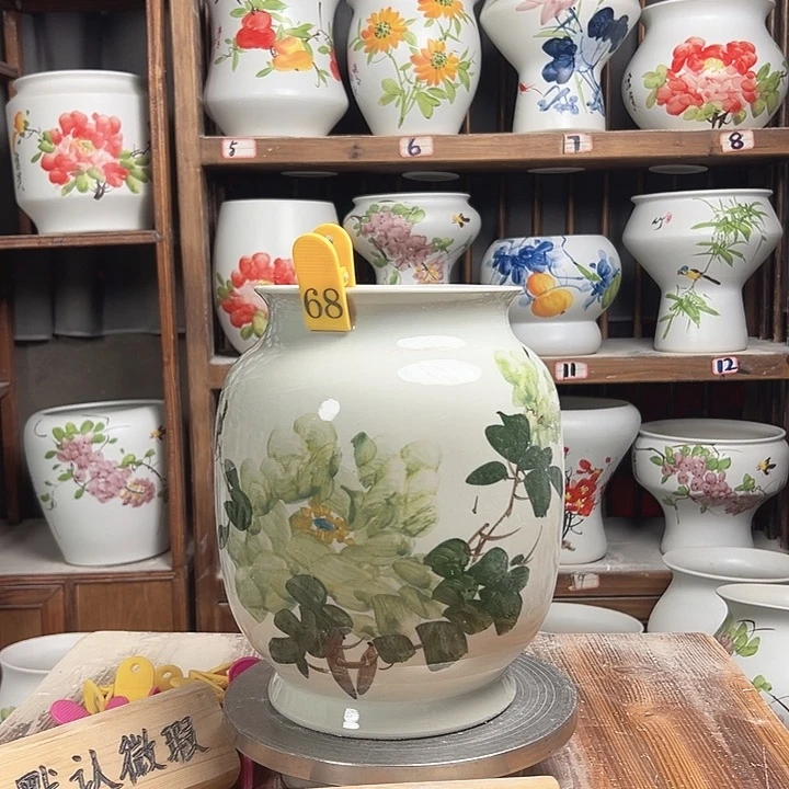 摆件68大微瑕新款陶瓷陶瓷