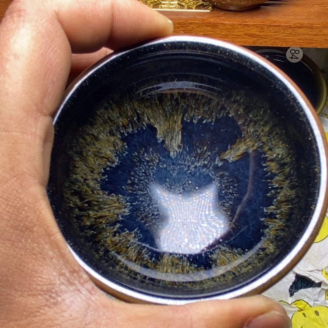 茶盏建盏喝茶主人杯茶杯