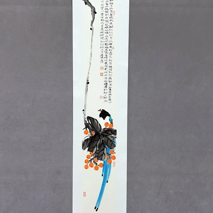 国画亲笔手绘放心去藏