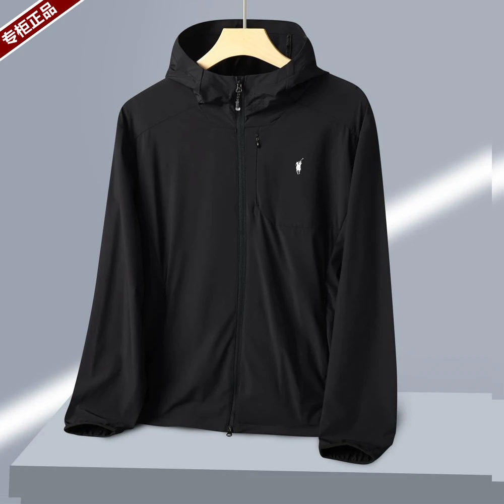保罗正品防晒衣2025夏季高端大牌男女款时尚连帽防晒服外套上衣潮