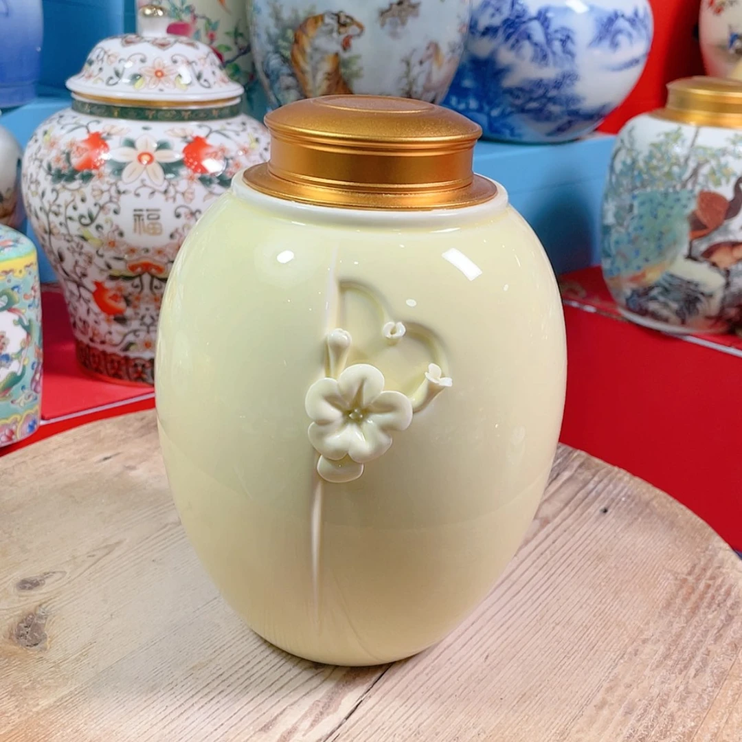 【闪购商品】罐陶瓷茶叶罐密封罐