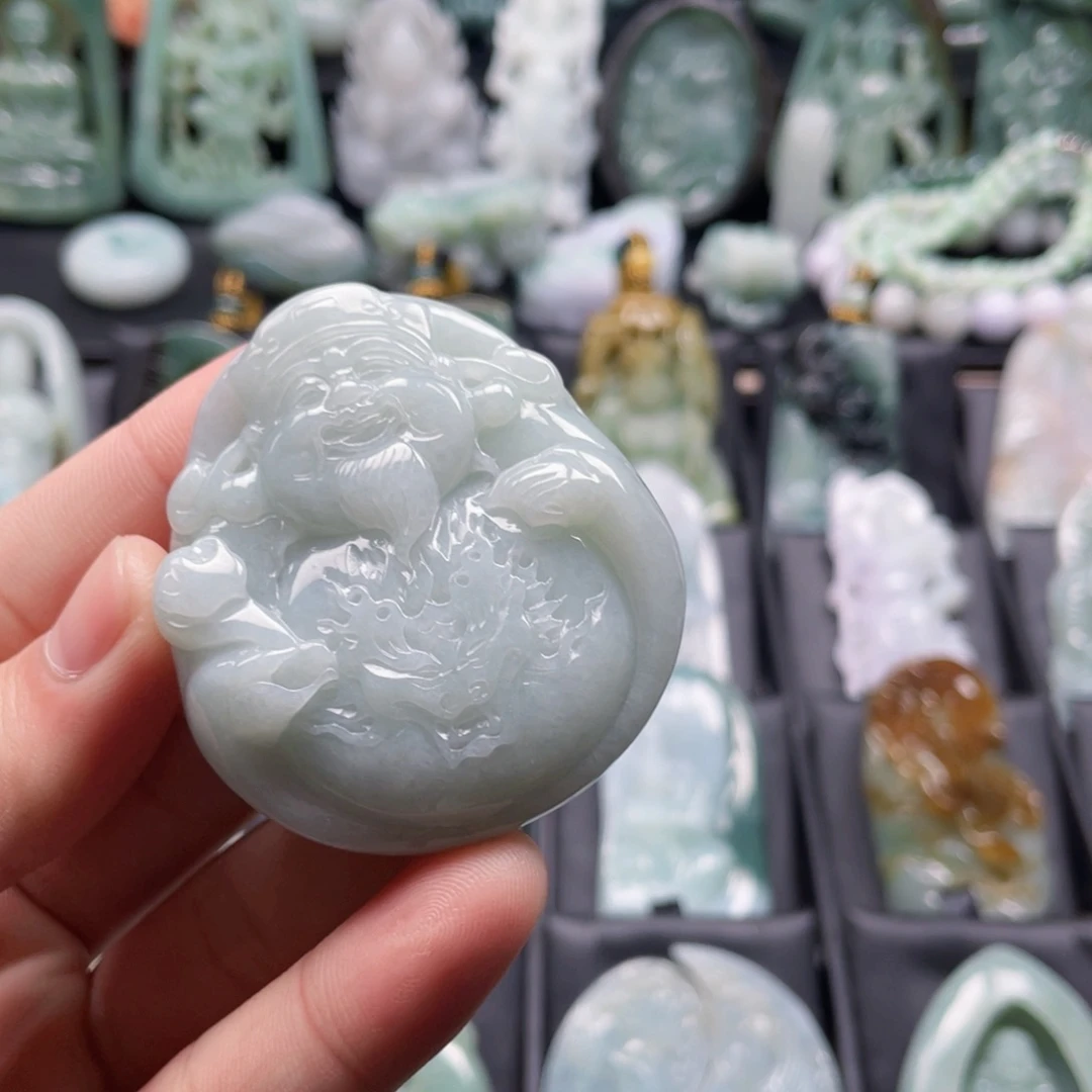 颈饰未镶嵌翡翠翡翠
