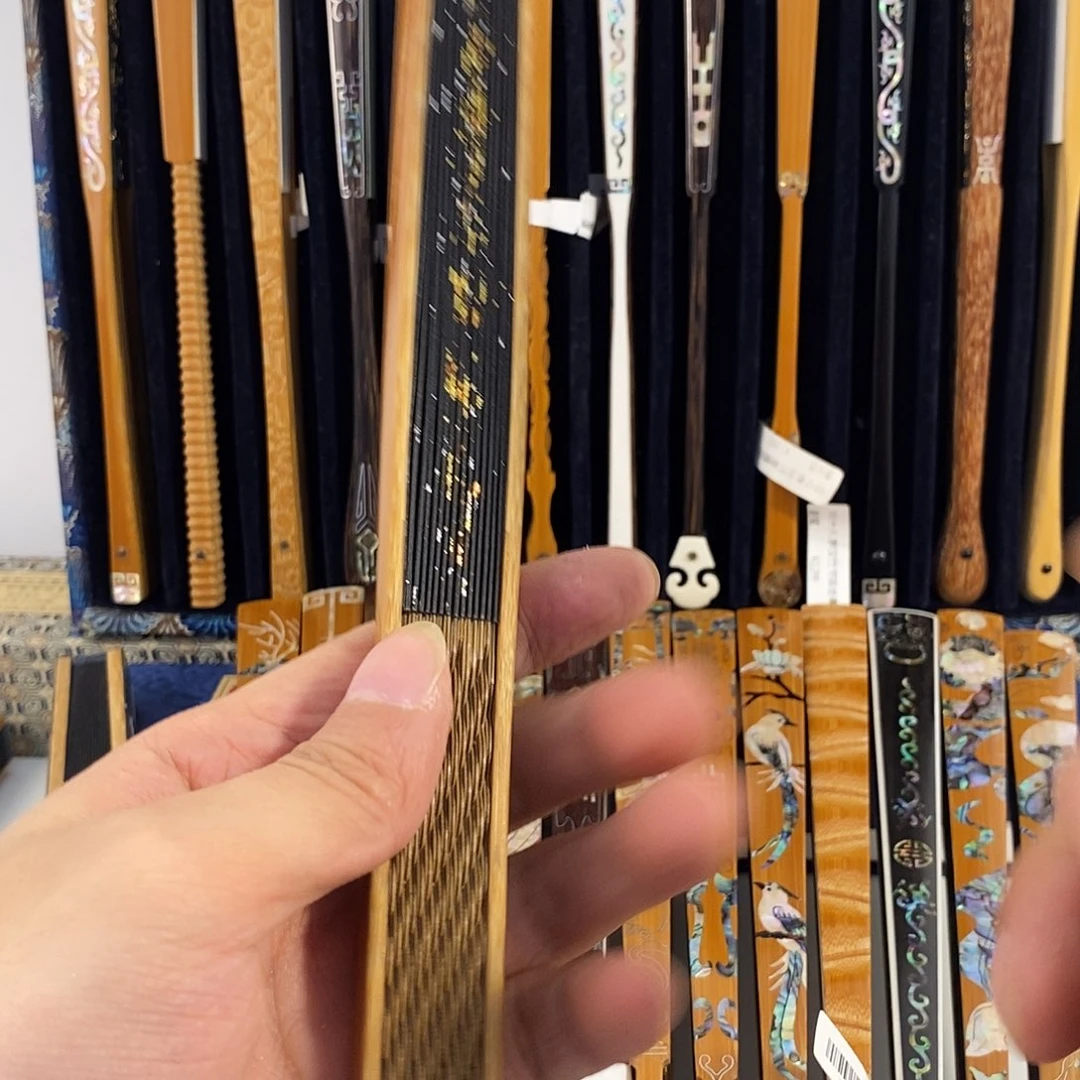 张***生扇子手工制作文玩精品