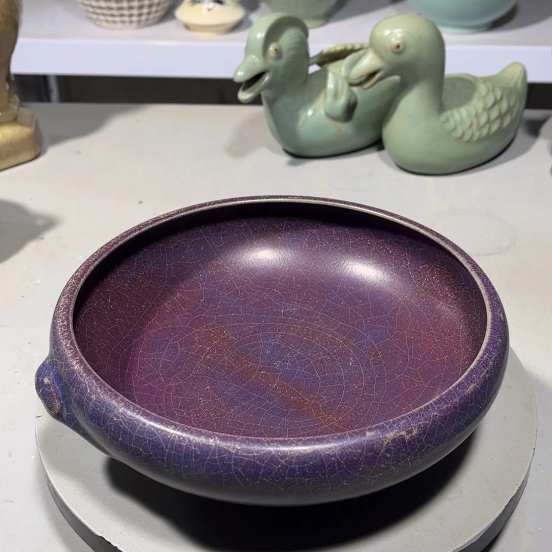瓶钧窑瓷器品相完美