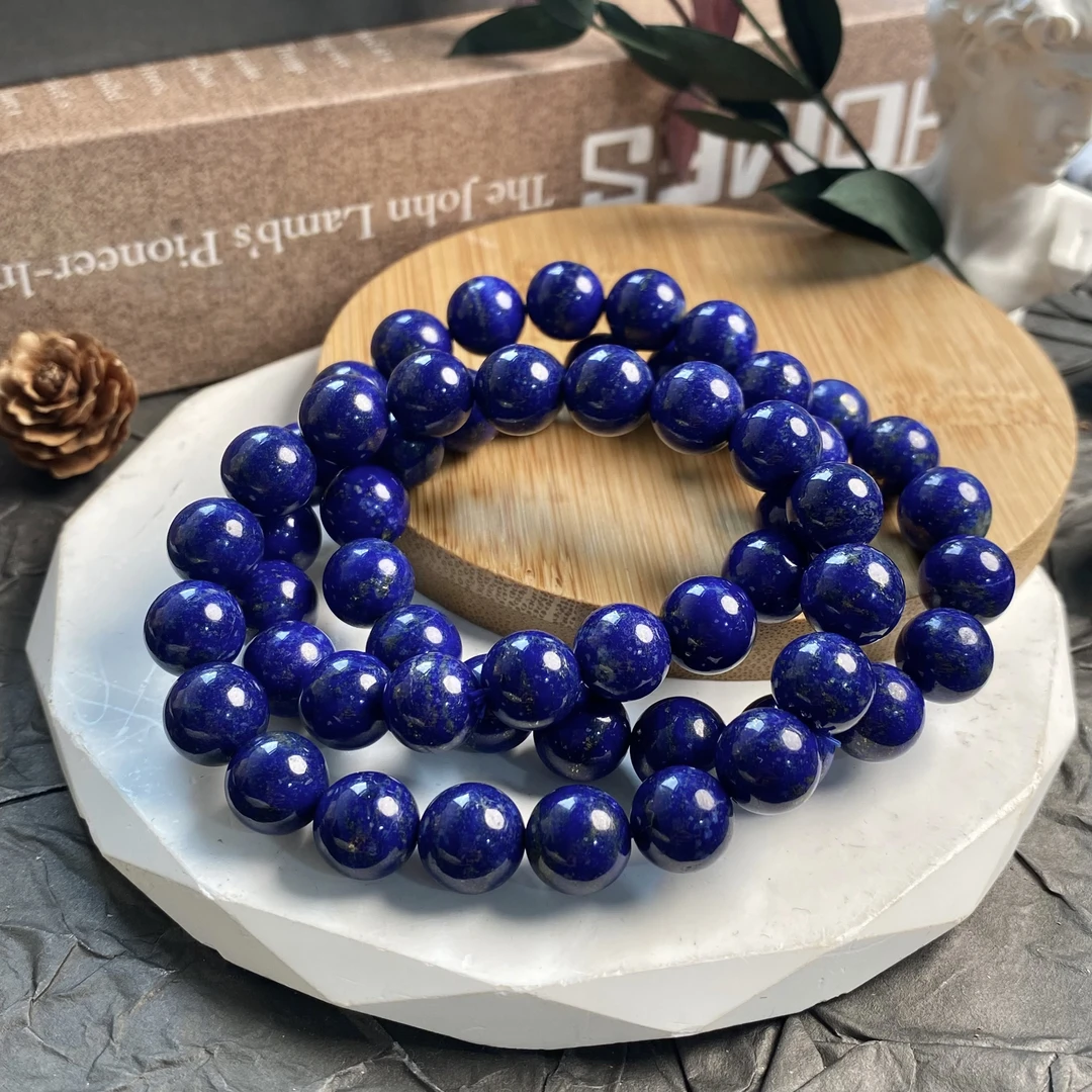 【书记甄选】天然青金石单圈手链 多样式发一件 约10mm CK653