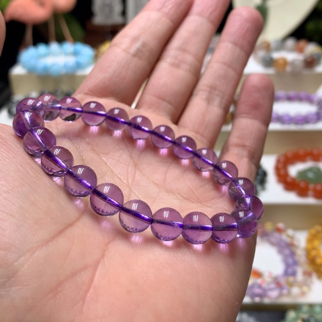 水晶手链未镶嵌光**足手链
