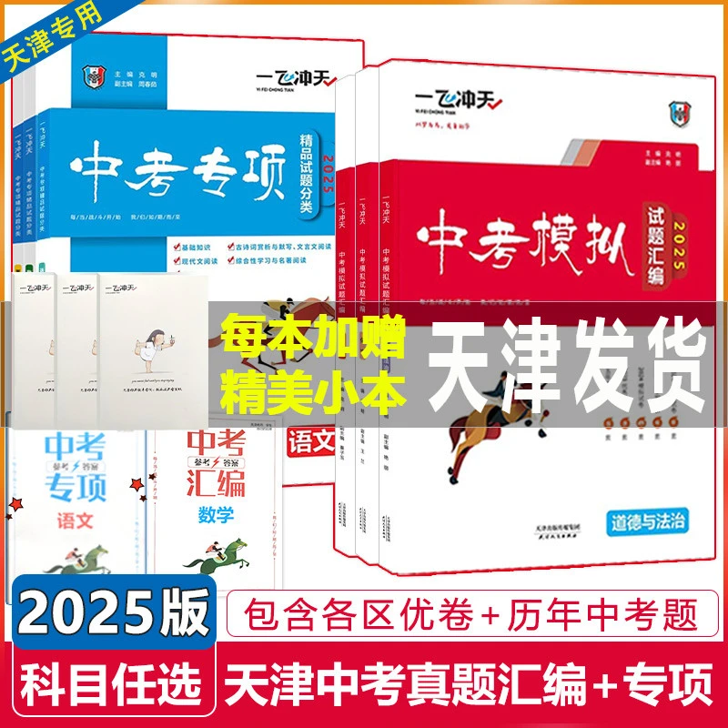 2025版 一飞冲天 中考模拟试题汇编 中考专项试题分类 天津专版
