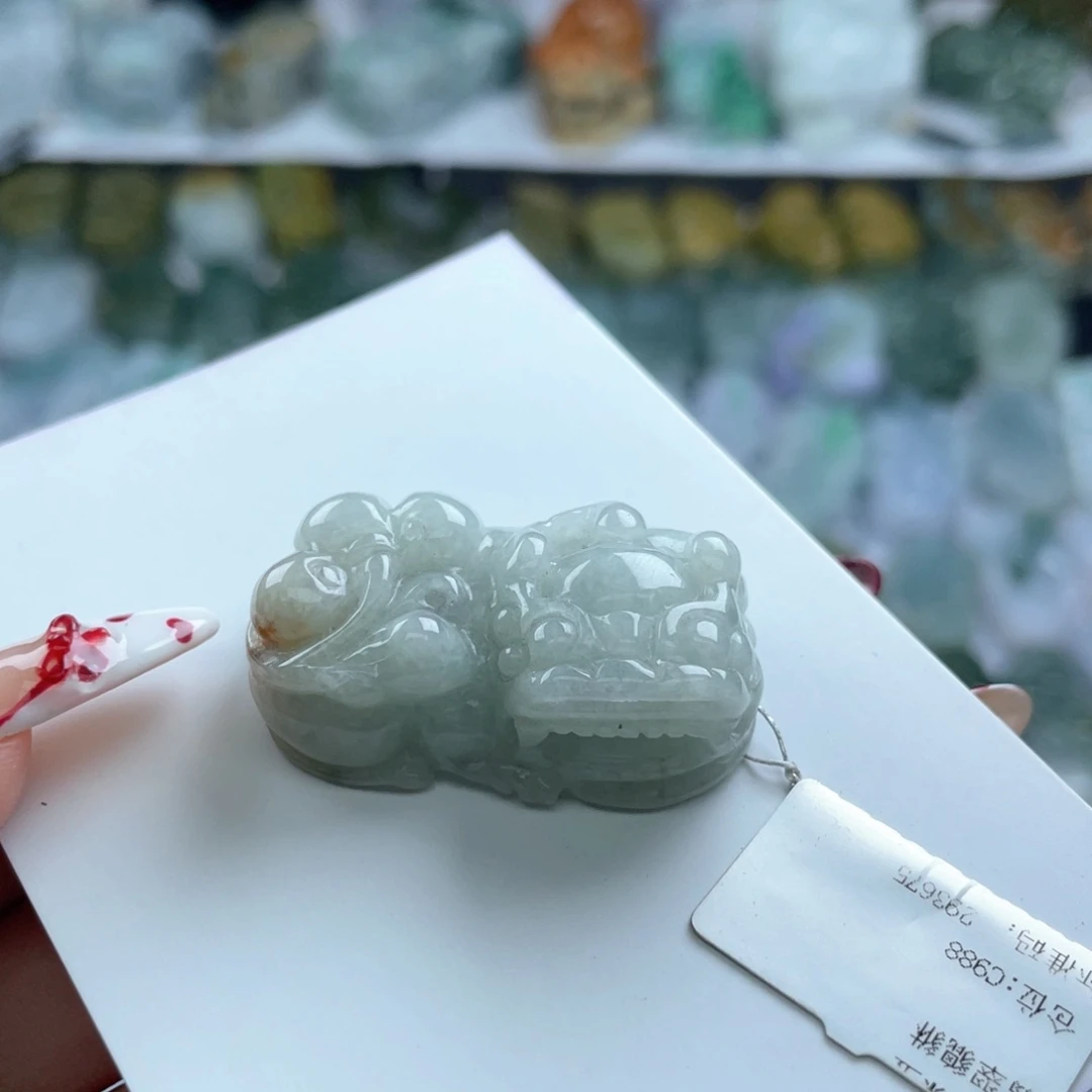 颈饰未镶嵌翡翠貔貅36