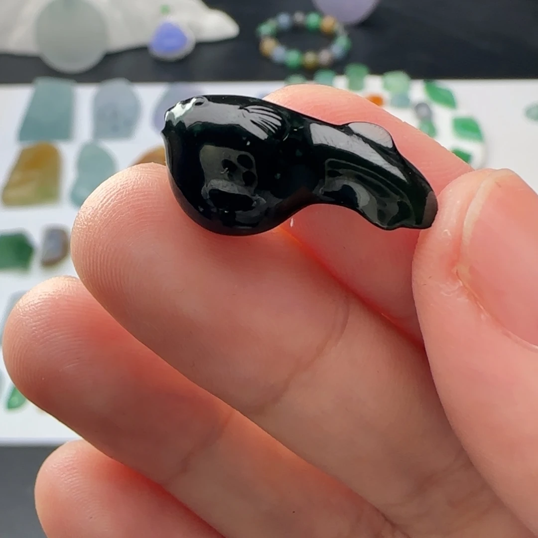 定制翡翠未镶嵌材料