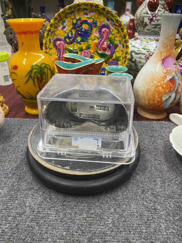 盒装五十两精工刻字摆件摆件