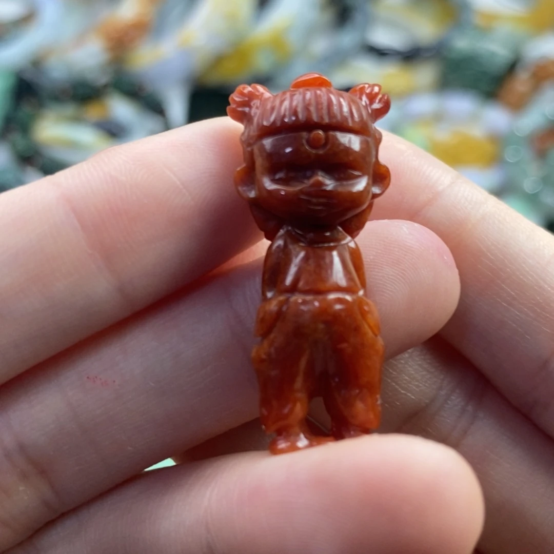 翡翠未镶嵌颈饰吊坠