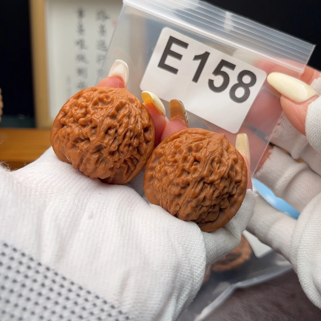 文玩核桃把件39莲花e158