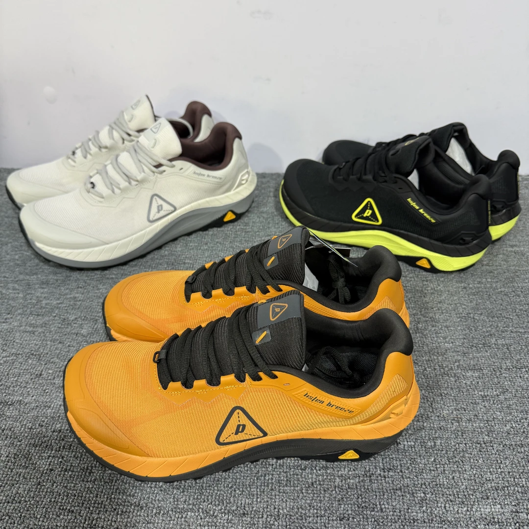 PODLERS玻德利宽楦出口欧洲轻便缓震户外训练越野男女跑鞋防滑耐