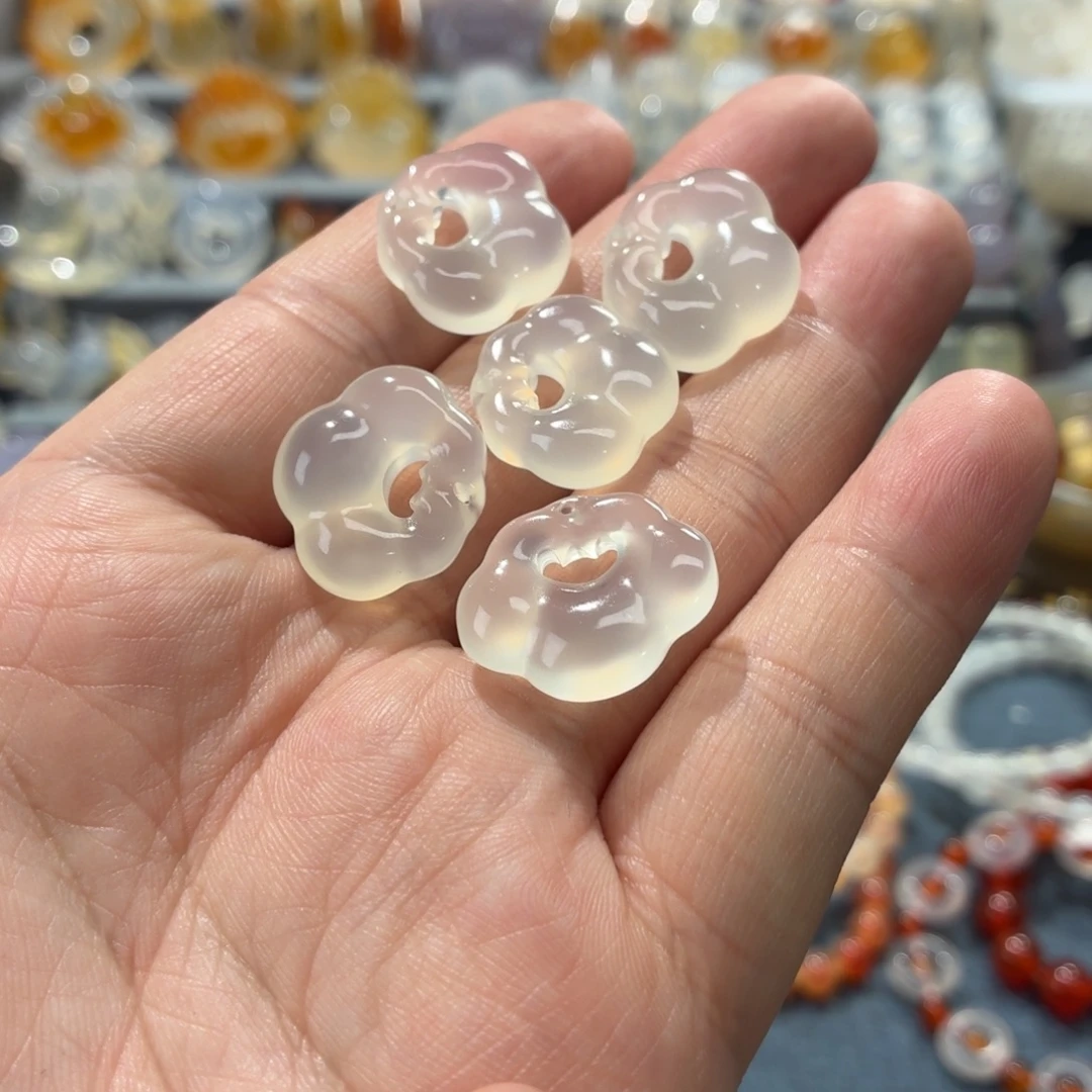 玛瑙/玉髓未镶嵌吊坠(不含链)