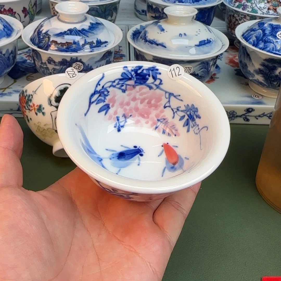 彦祖纯手工手绘茶具112