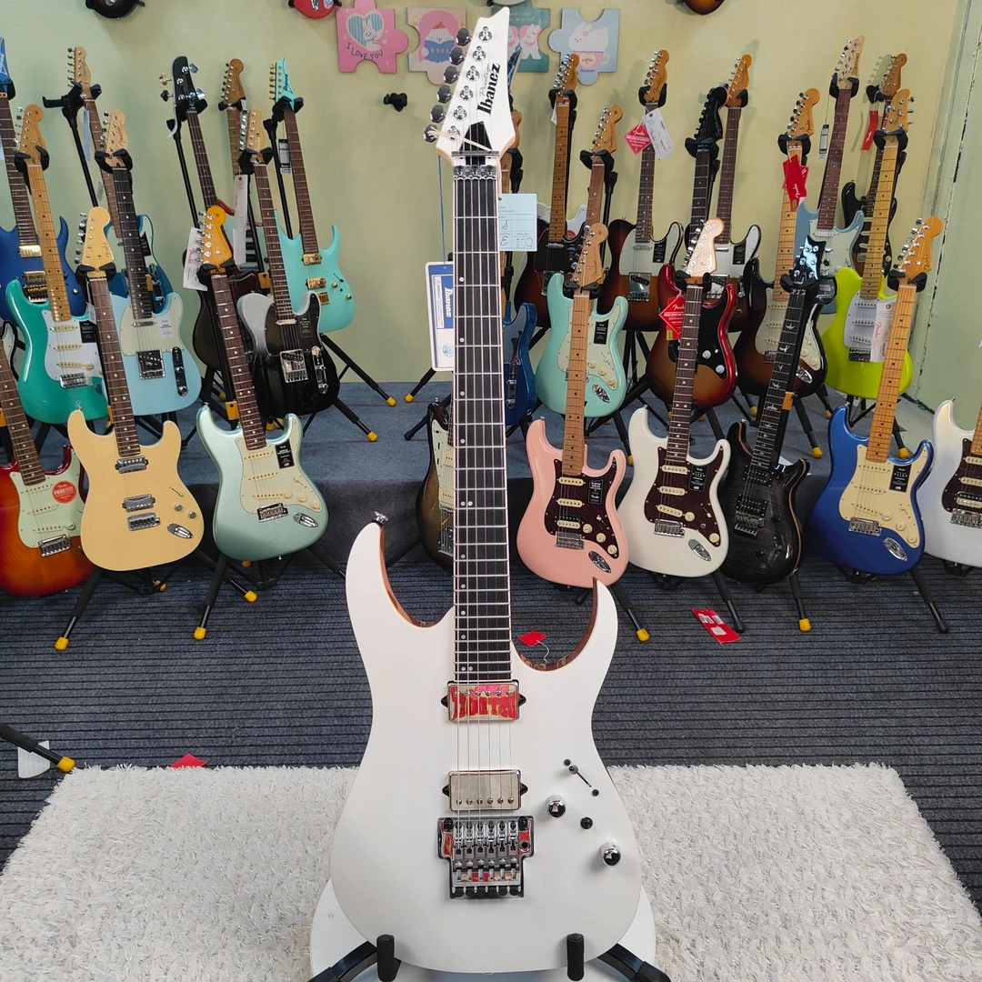 特价微瑕Ibanez 依班娜 2022年新品 RG5320C-PW白色-电吉他