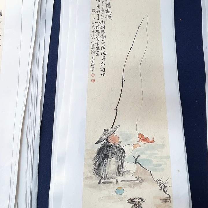 国画秦志磊国画禅意70/23
