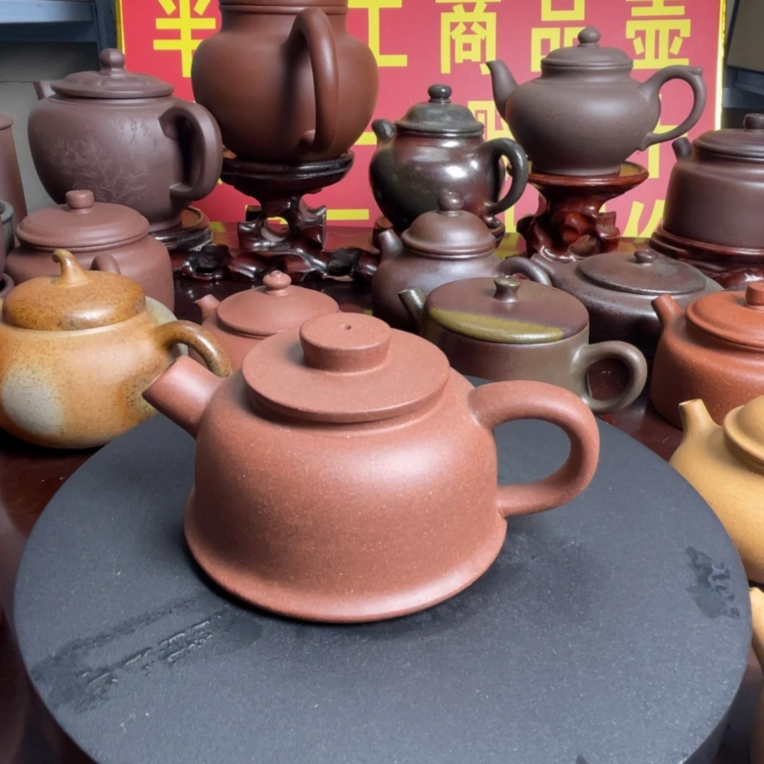 紫砂茶壶巨轮170cc