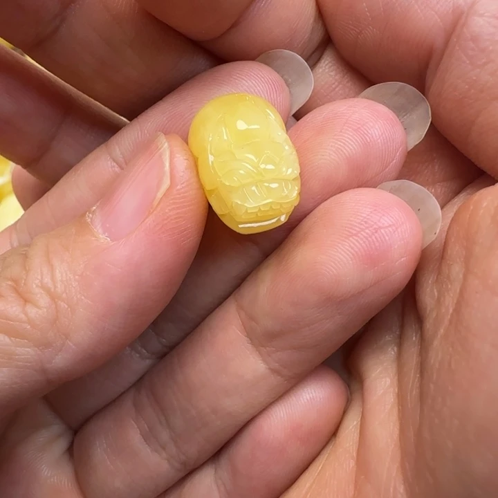 蜜蜡未镶嵌颈饰天然蜜蜡