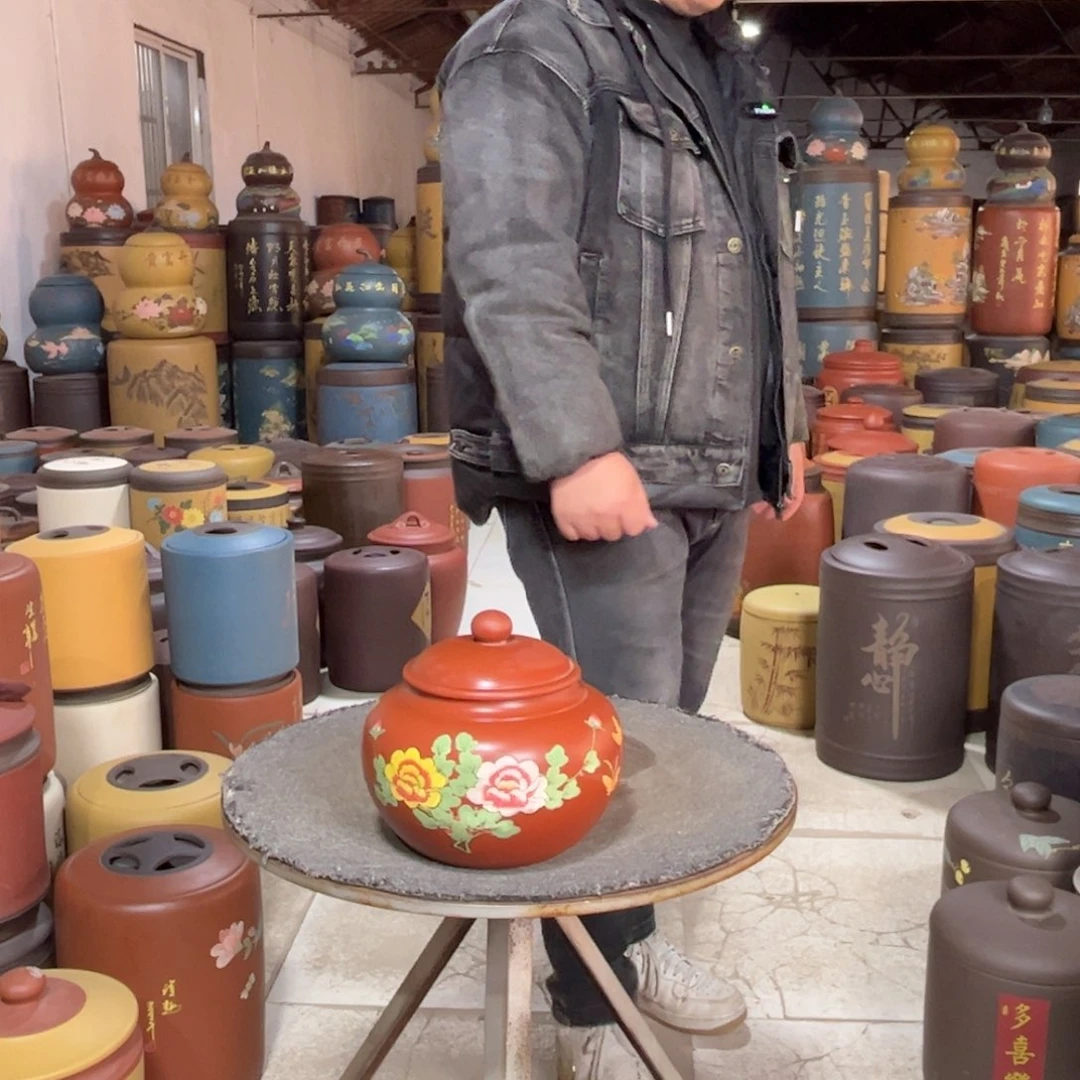 紫砂茶叶罐茶叶罐