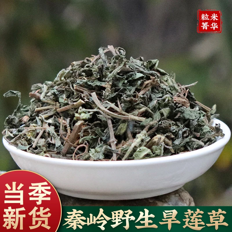 野生旱莲草250g500g旱莲草女贞子泡水作用秦岭原产旱莲草皂角米