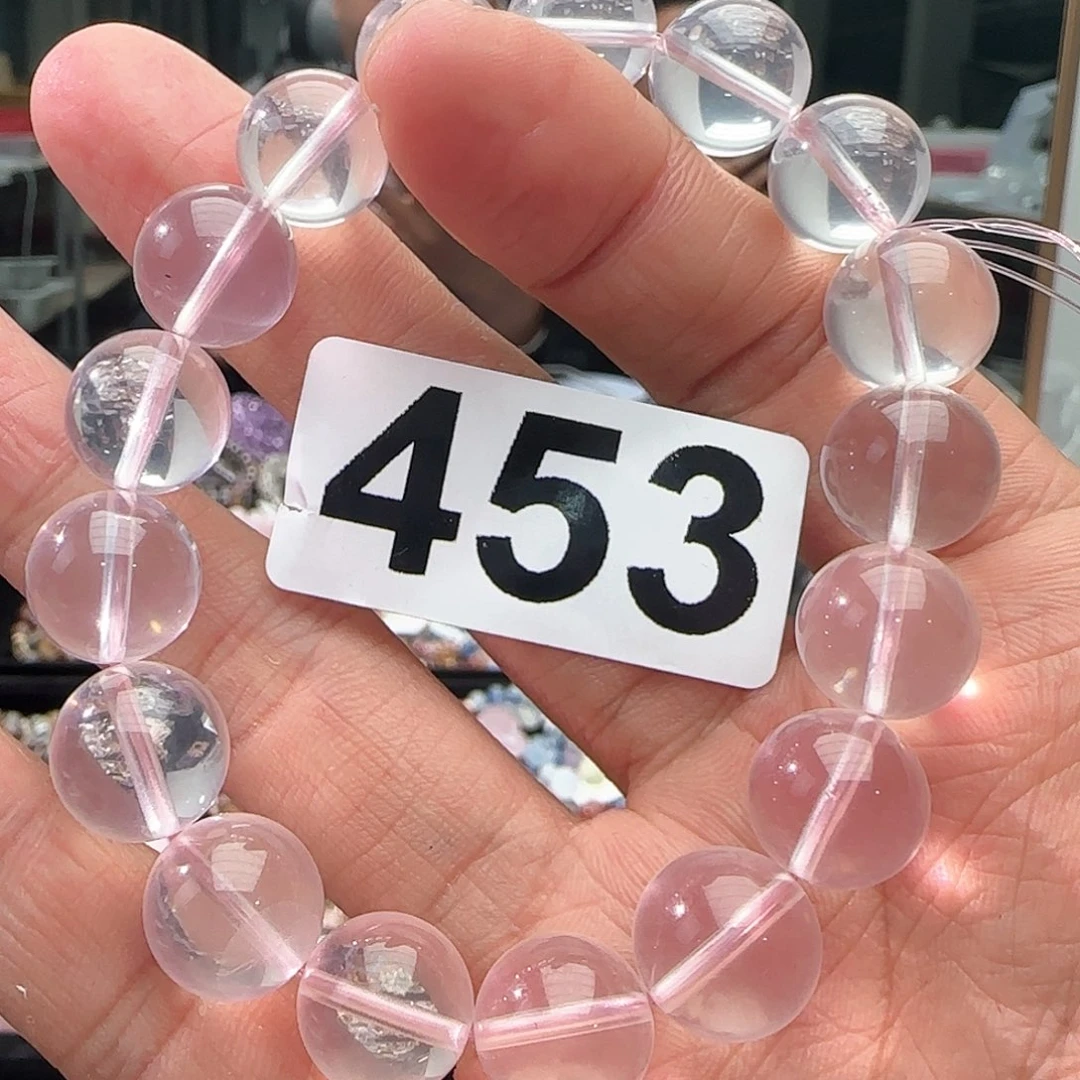 水晶手链未镶嵌453星光粉