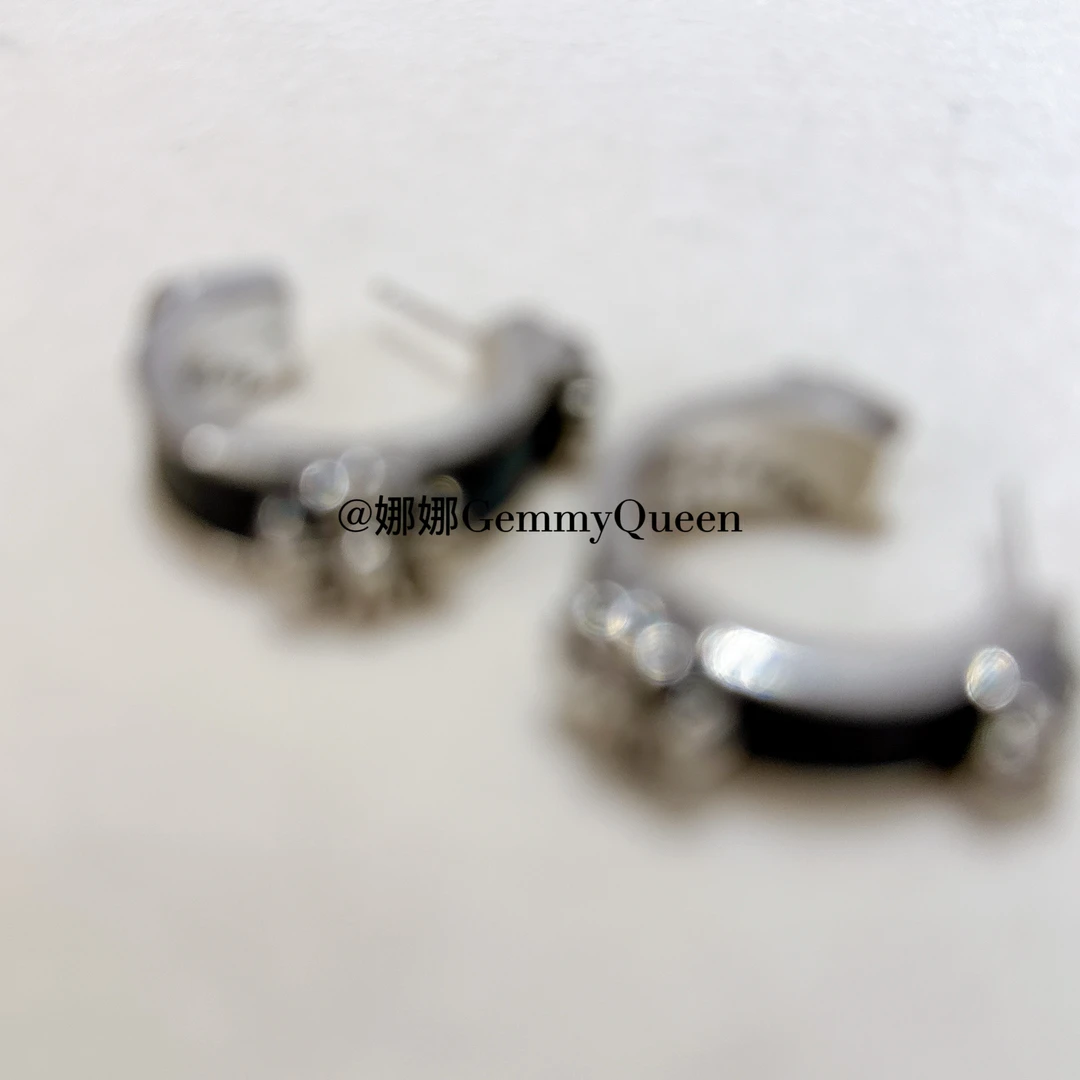 铜合金皮质耳饰 娜娜GemmyQueen耳环GQ08570