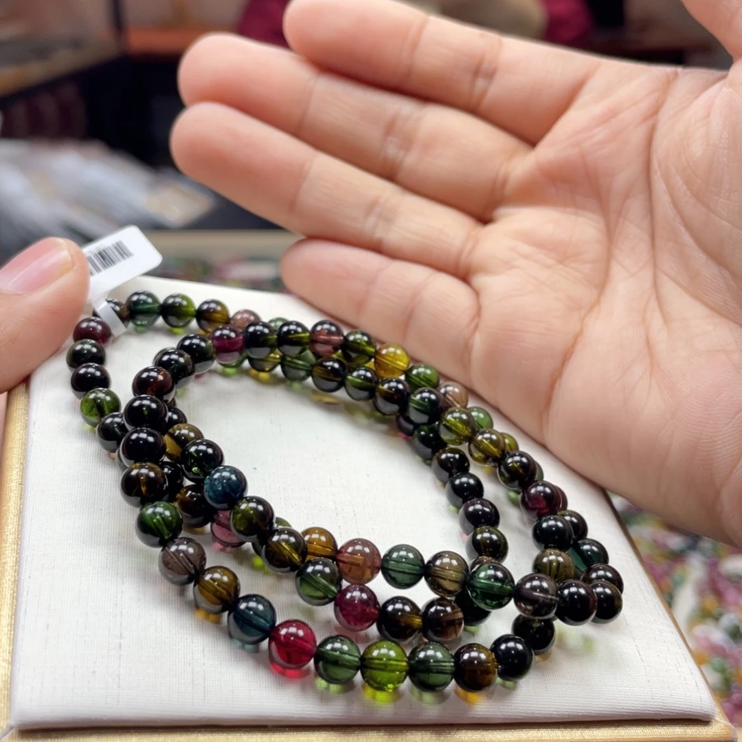 碧玺手串未镶嵌6mmmmmmmmm