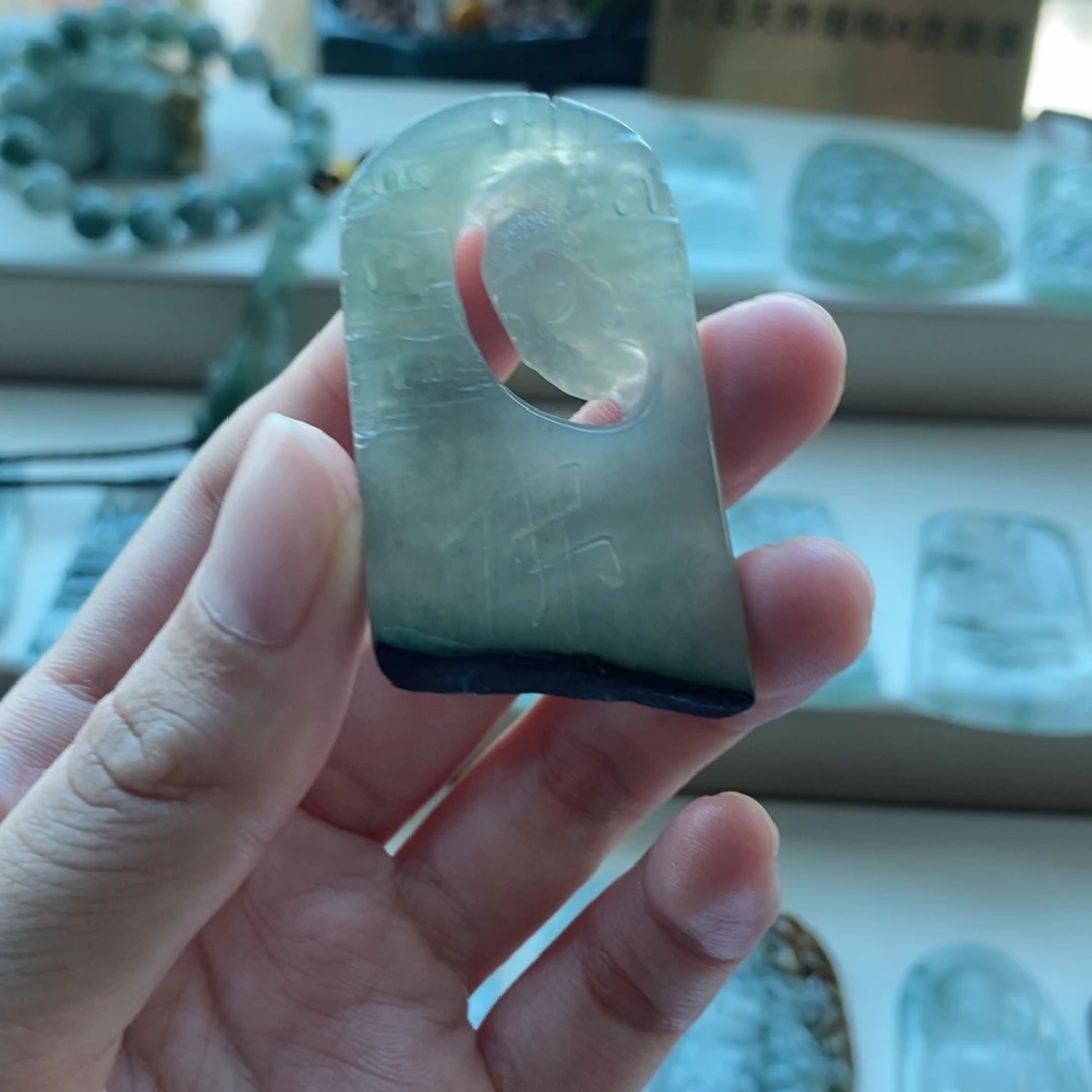 【闪购商品】颈饰未镶嵌翡翠天然缅甸A货翡翠