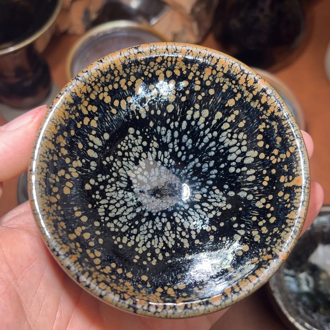 茶盏柴烧全手工建窑建盏
