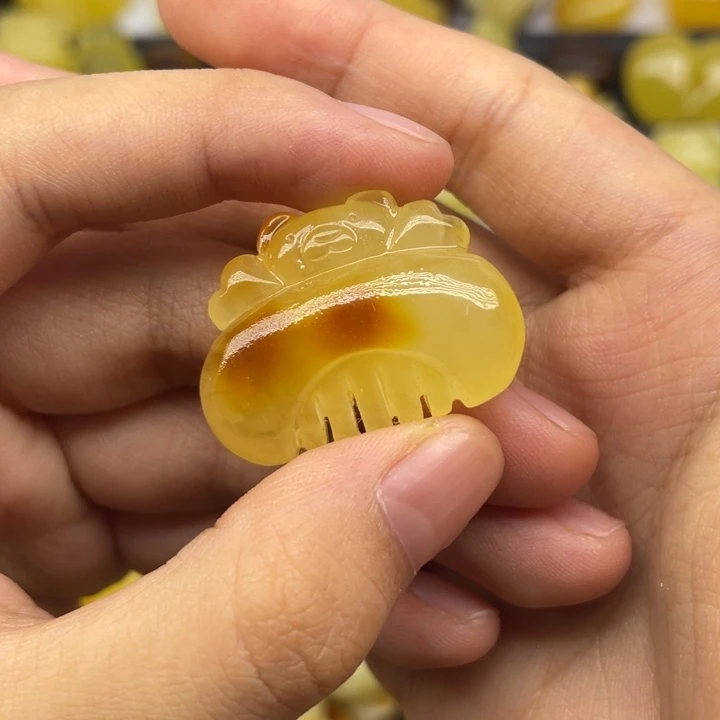 裸石琥珀未镶嵌天然琥珀蜜蜡