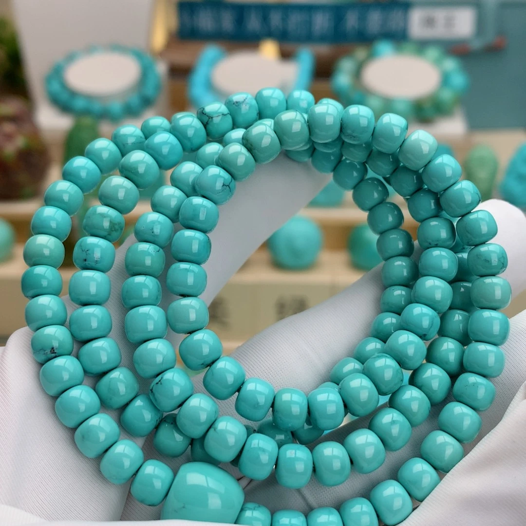 绿松石未镶嵌挂件