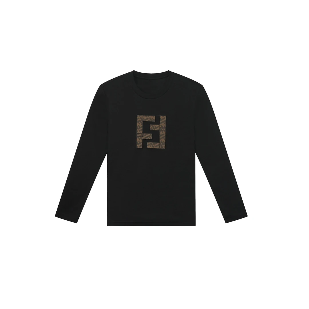 朗尼芬迪早秋上新男女同款匹马棉长袖T恤7336473339