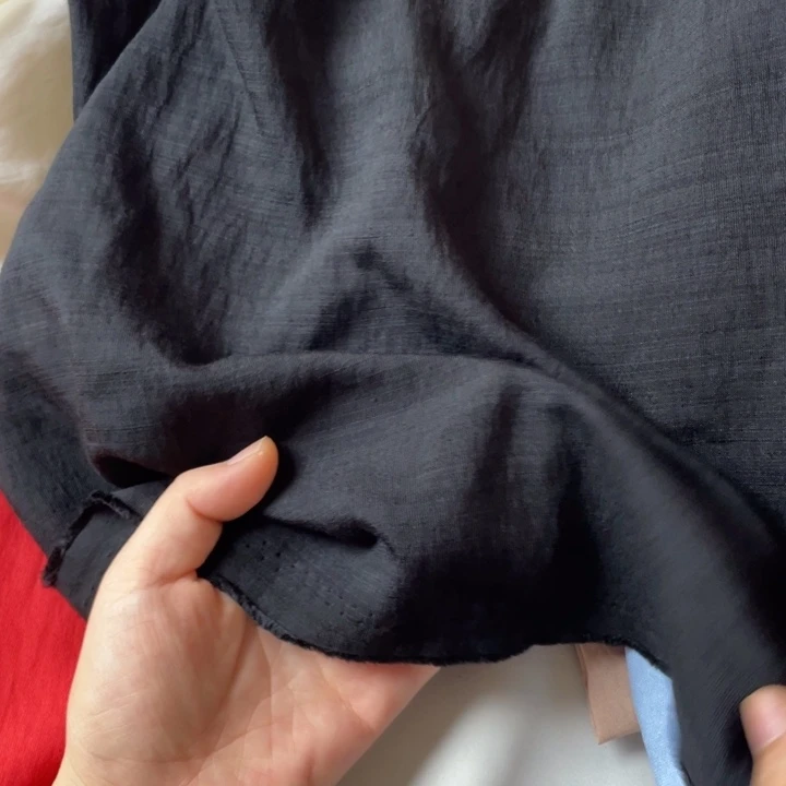 天丝（莱赛尔纤维）黑色棉麻1.5米