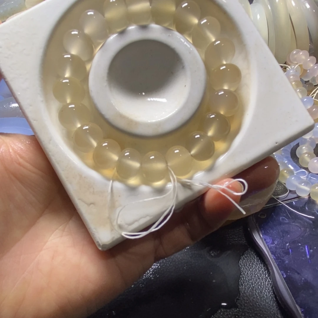 玛瑙/玉髓未镶嵌手链