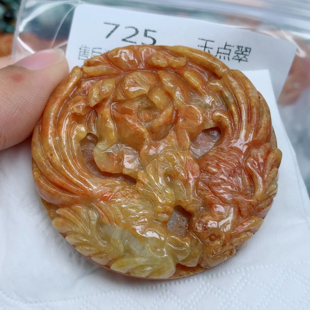 翡翠未镶嵌项链珠子珠