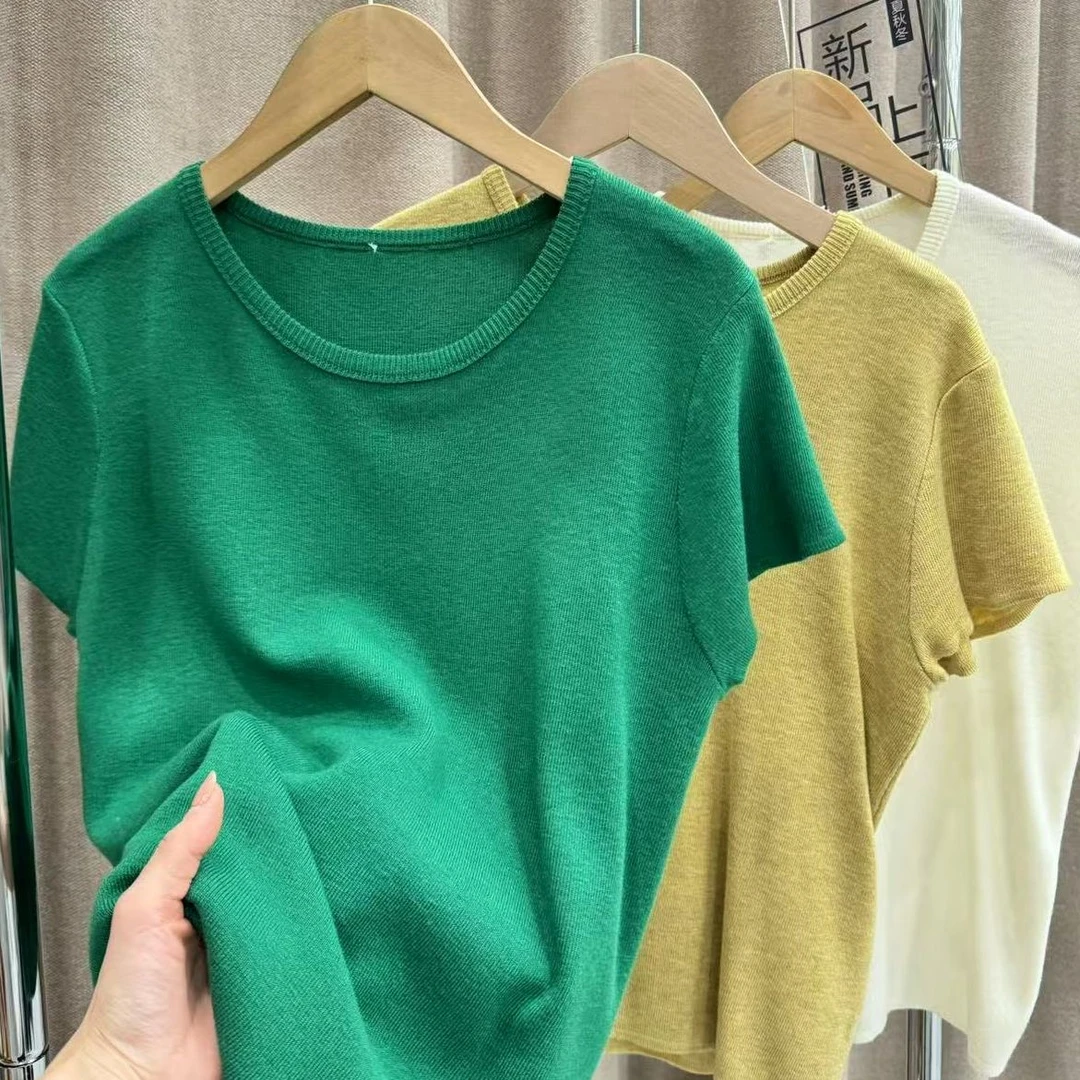 『T恤Y』时尚百搭休闲舒适简约潮流T恤8036