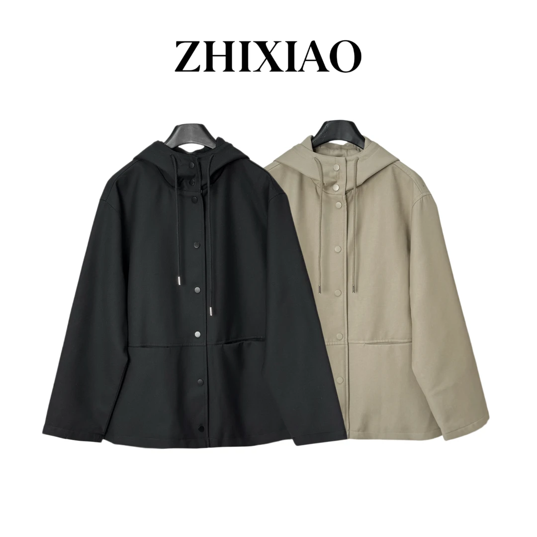 【ZHIXIAO】秋冬新款：连帽羽绒服外套TR1080