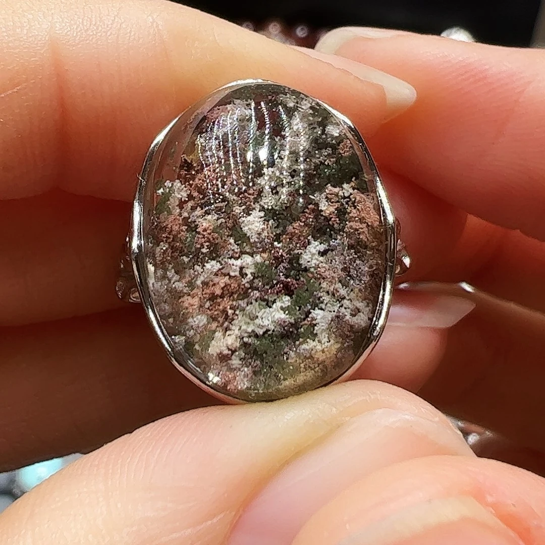 珠宝半成品水晶银S925镶嵌