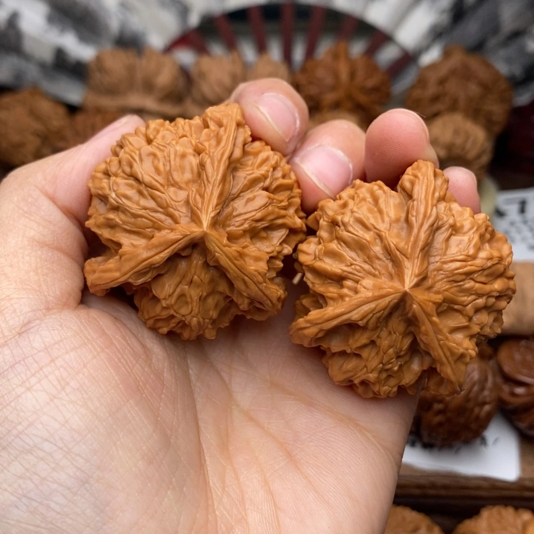 把件文玩核桃349号42盘山