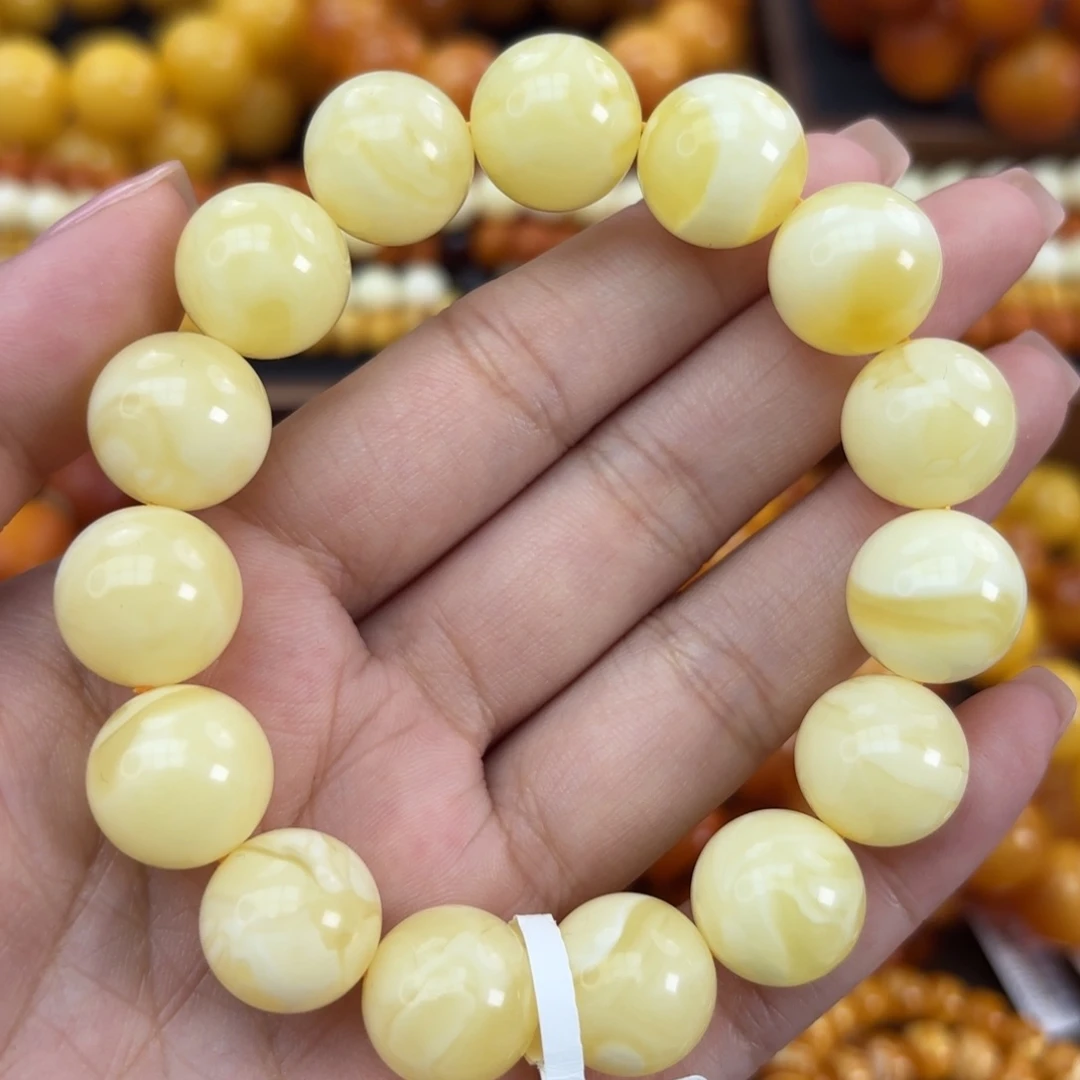 未镶嵌颈饰琥珀蜜蜡