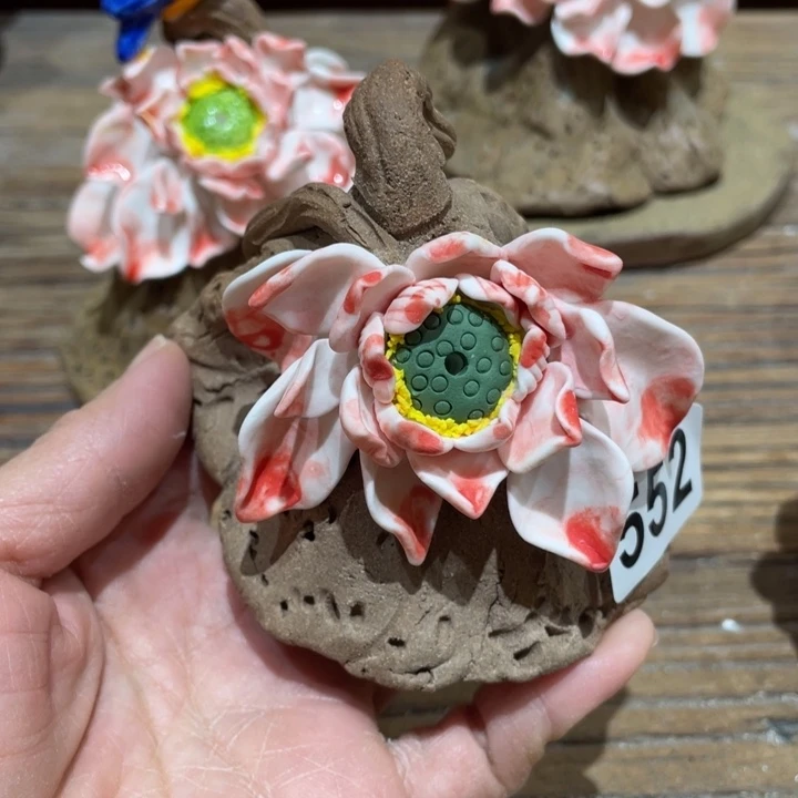 手工制作陶瓷茶具茶杯青蛙