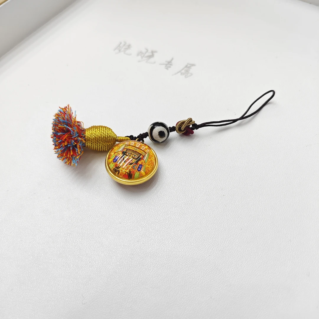 扎基拉姆珠珠扫把手机挂件Q005 jj