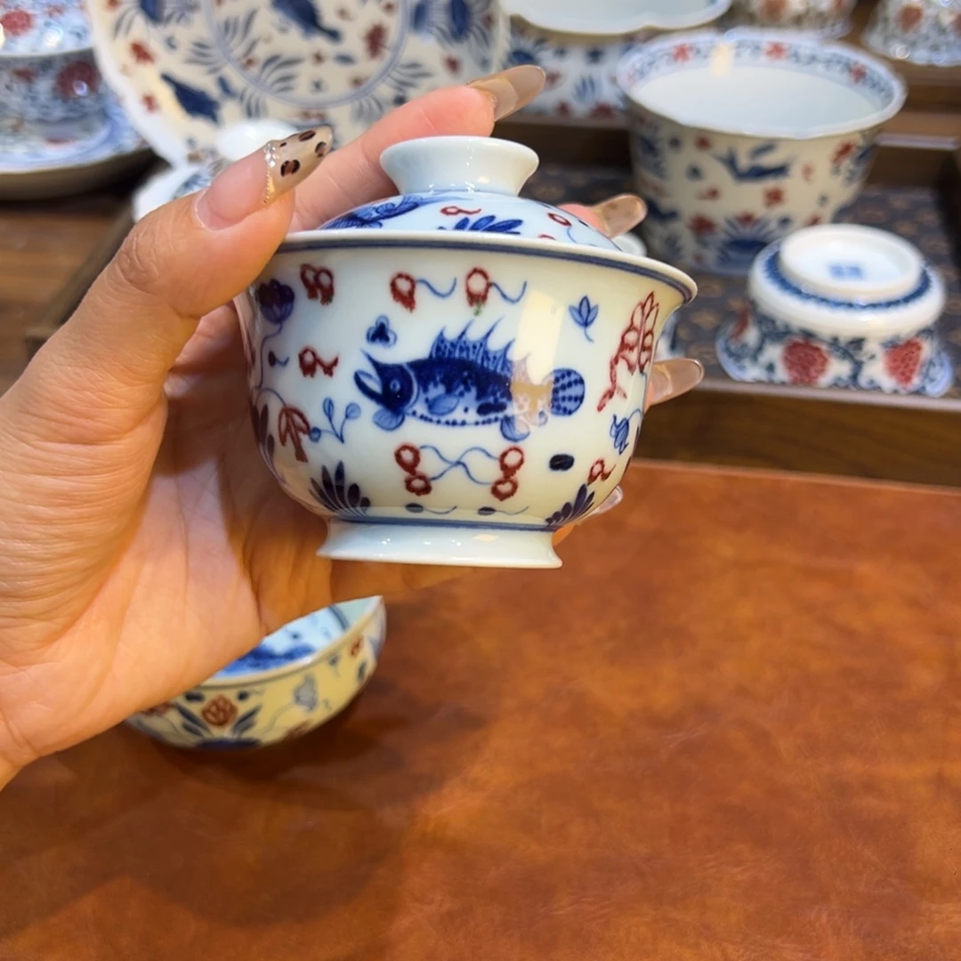 景德镇陶瓷手工手绘