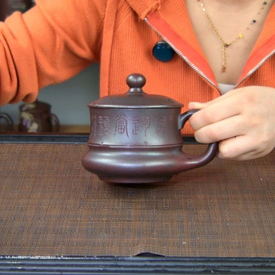 紫砂茶杯高货放漏