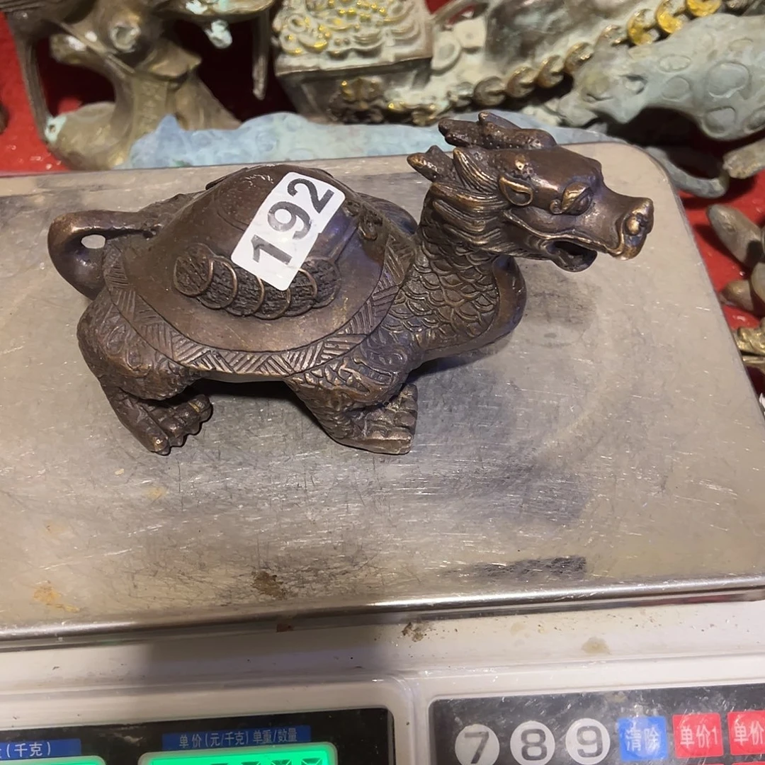 黄铜摆件，文房摆件