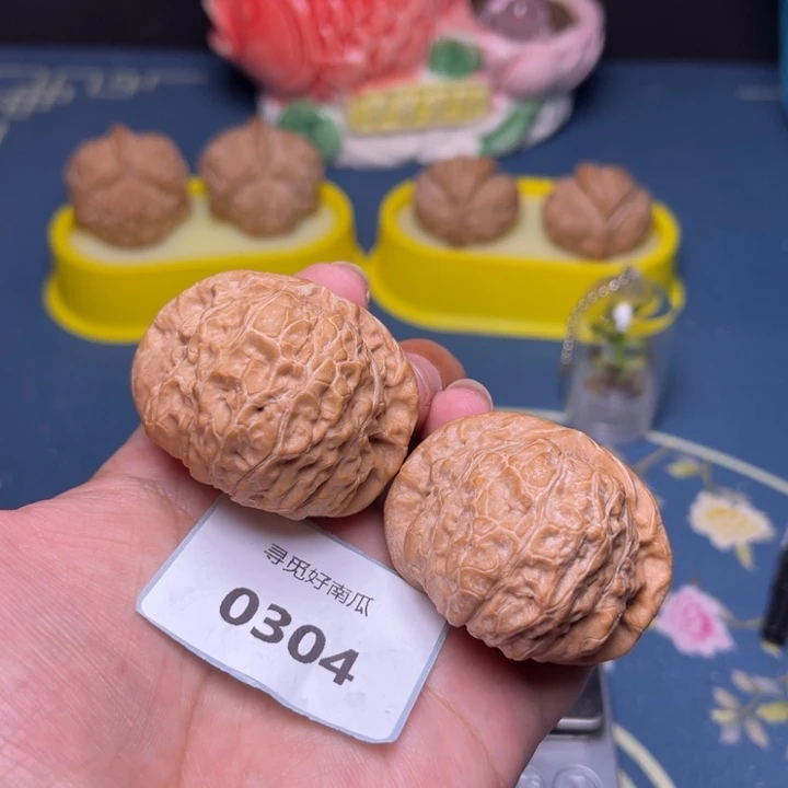 文玩核桃把件南瓜墩45.0304